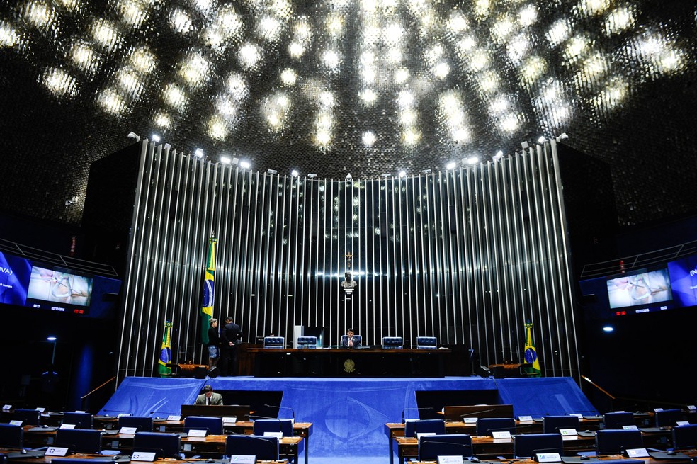 Plenário do Senado Federal em Brasília — Foto: Marcos Oliveira/Agência Senado/Arquivo