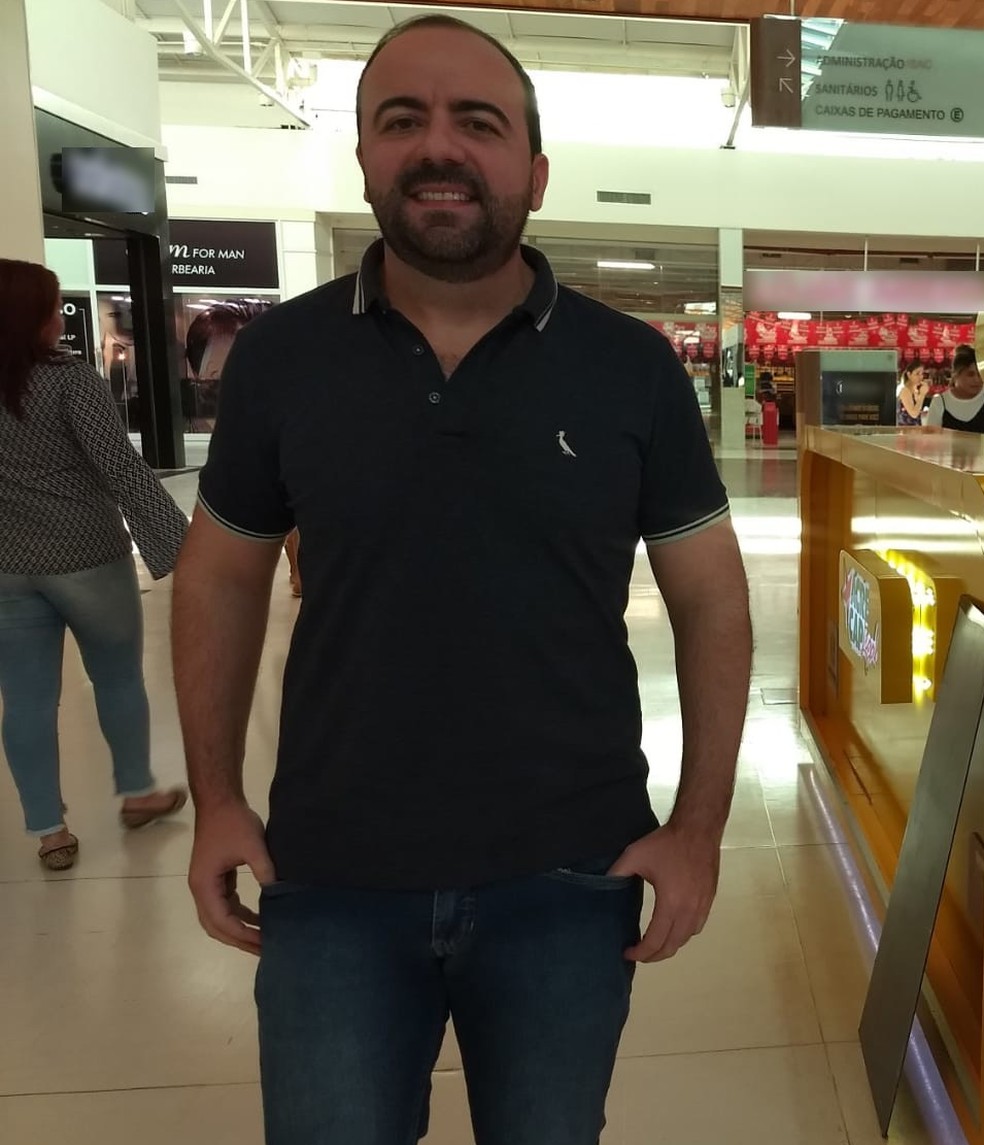 Advogado Marcio de Carvalho fez a prova objetiva do concurso do Tribunal de JustiÃ§a do Acre neste domingo (7) â€” Foto: Aline Nascimento/G1