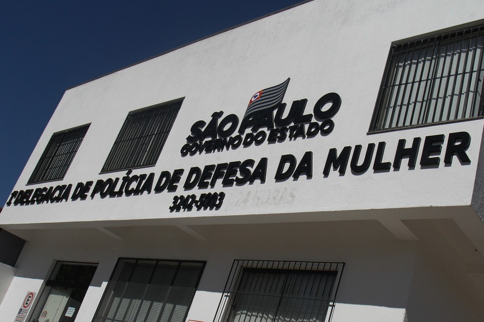 Prédio da 1ª DDM de Campinas. — Foto: Luciano Claudino/Código19