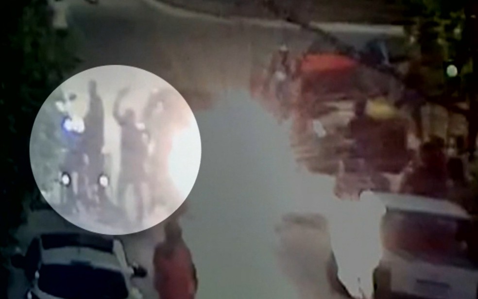 Homem atira para cima em Jandaia; mulher denuncia que foi o ex ameaçando-a em frente ao trabalho — Foto: Reprodução/TV Anhanguera