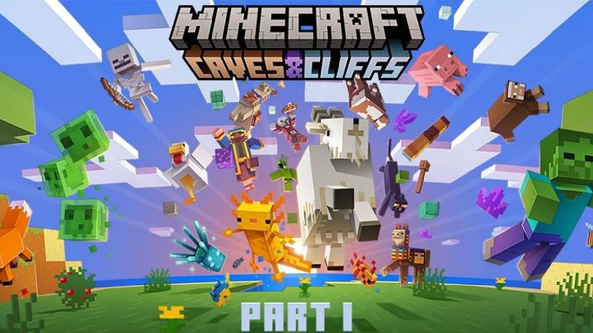 Minecraft recebe atualização Caves & Cliffs: Part 1 em 8 de junho