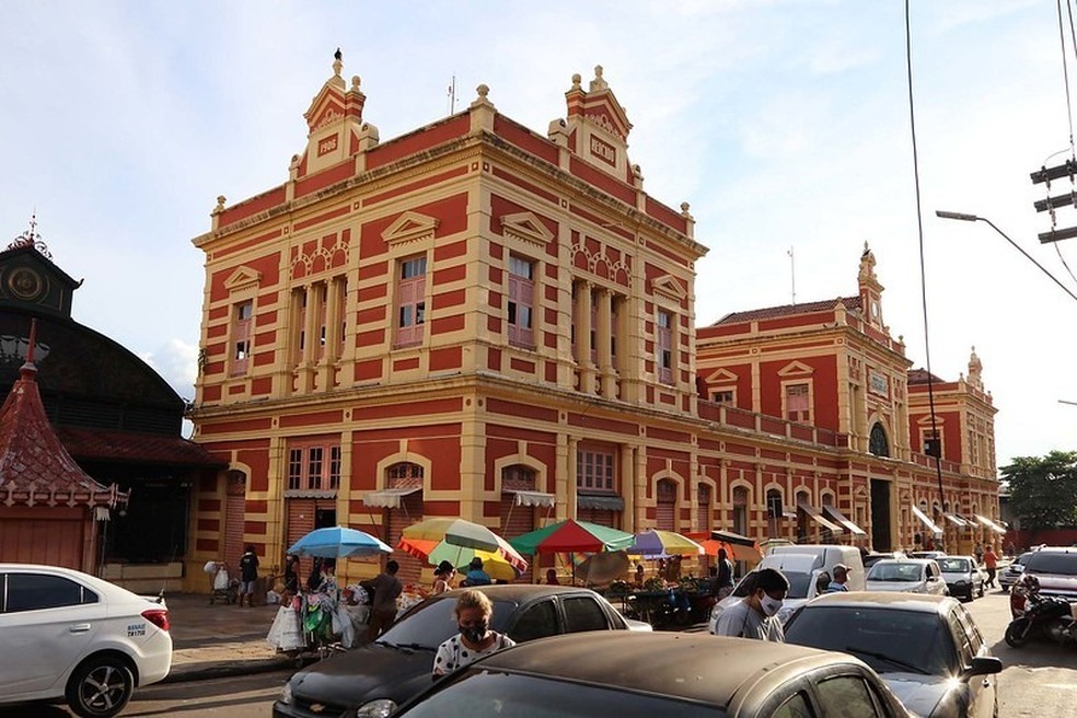 Mercado Municipal Adolpho Lisboa, em Manaus — Foto: Divulgação