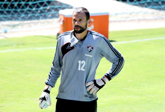 Diego Cavalieri no treino do Fluminense (Foto: Fernando Cazaes / Photocamera) Diego Cavalieri no treino do Fluminense (Foto: Fernando Cazaes / Photocamera)