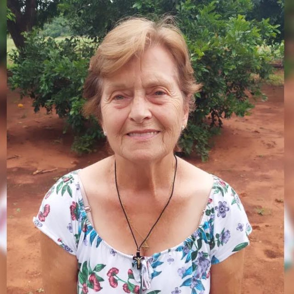 Vítima era Thereza Letícia Tavoni, de 85 anos, mãe do ex-prefeito de Juca Tavoni (MDB).  — Foto: Reprodução/ Facebook