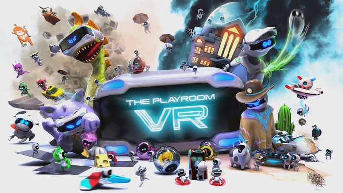 PlayRoom VR é game gratuito para o VR no pS4 (Foto: Divulgação/Sony)