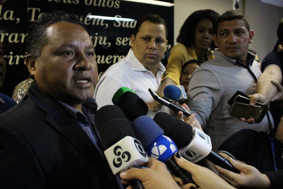 Emílio González, prefeito de Gran Sabana, denuncia mortes e perseguição a opositores de Nicolás Maduro — Foto: Pedro Barbosa/ G1 RR