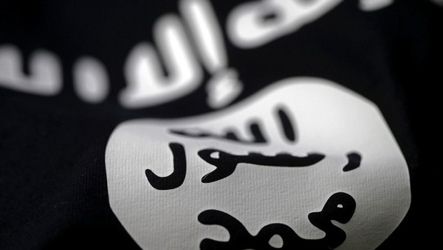 Foto ilustrativa de bandeira do Estado Islâmico  (Foto: Dado Ruvic/Reuters)
