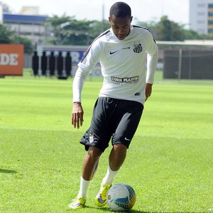 Robinho treino Santos (Foto: Ivan Storti/Santos FC)