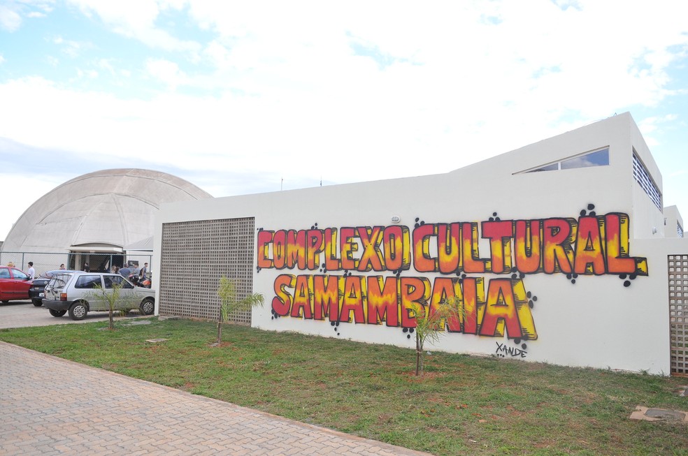 Complexo Cultural Samambaia, no DF  — Foto: Dênio Simões/Agência Brasília