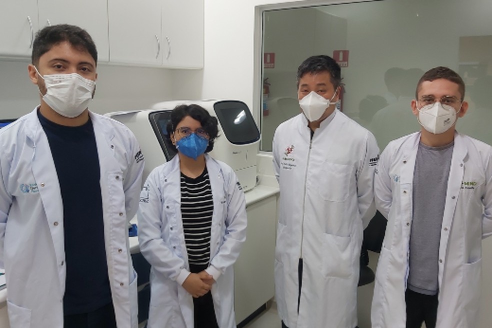 Irmãos desenvolvem ferramenta inovadora para acelerar diagnóstico de Covid-19 e outras doenças, no Ceará. — Foto: UFC/Reprodução