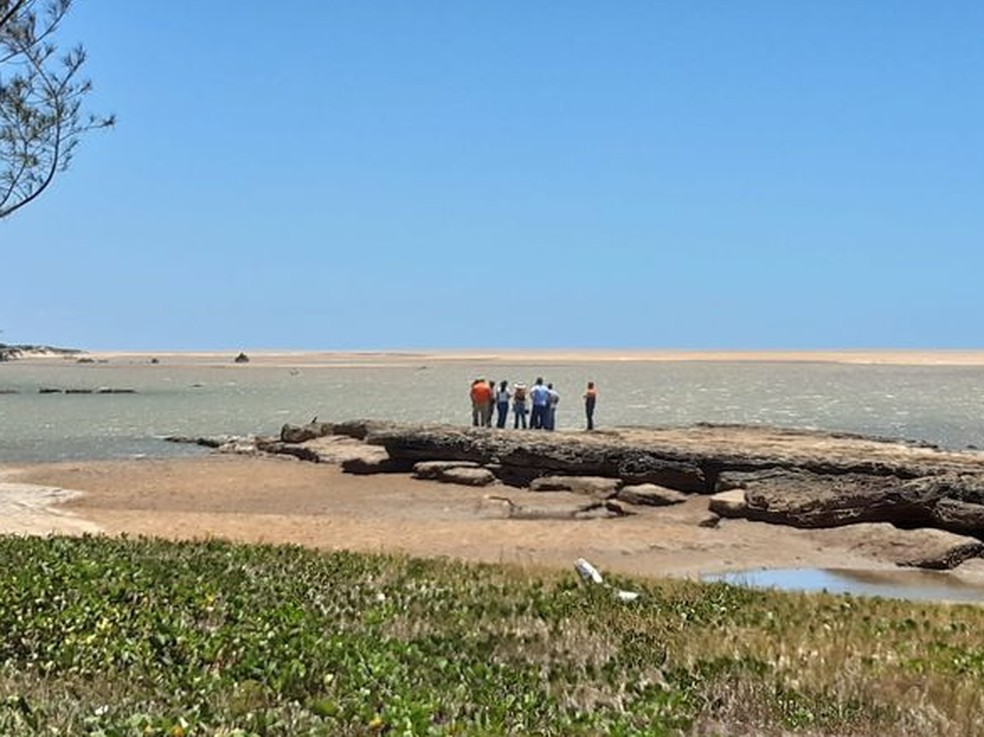 Empresário morreu após bater jet ski contra barco em São Mateus, ES — Foto: Reprodução/TV Gazeta