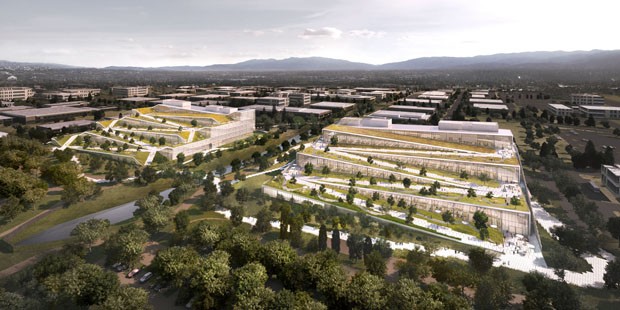 Google revela planos para novo escritório na Califórnia  (Foto: Divulgação)