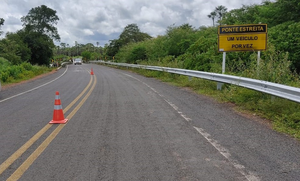 Trecho da BR-222 entre Piripiri e Batalha foi liberado nesta quinta (6) — Foto: Divulgação/PRF