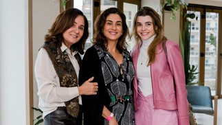 Ana Maria Andreazza, Isabel Becker e Mayra Sotto Mayor  — Foto: Renato Wrobel