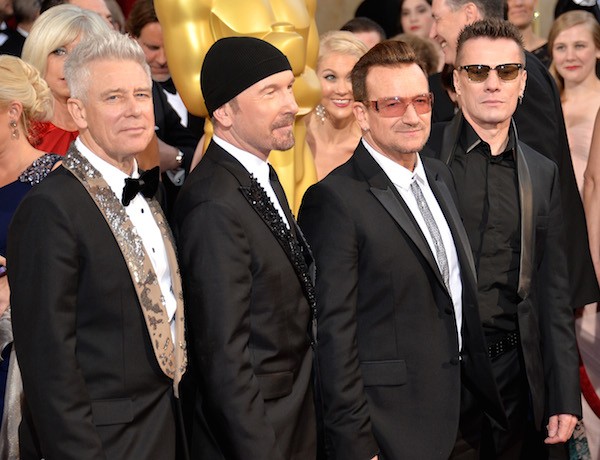 Os músicos do U2 (Foto: Getty Images)