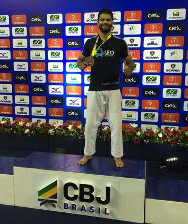 Pódio Stanley Torres campeonato brasileiro sênior 2016 (Foto: Arquivo Pessoal)