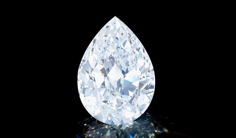 Diamante de 101,38 quilates será leiloado pela Sotheby's (Foto: Divulgação)