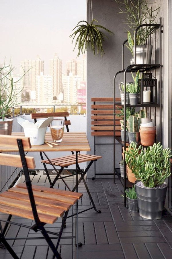 Varanda pequena com horta: 10 ambientes para se inspirar! (Foto: Reprodução/Pinterest)