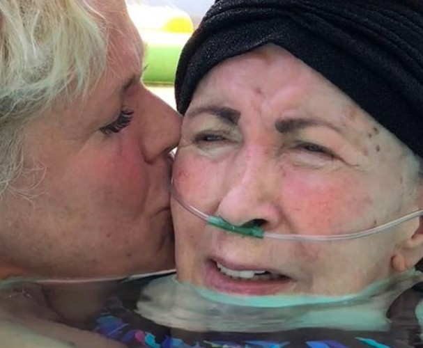Xuxa e a mãe, Alda (Foto: Reprodução) Xuxa e a mãe, Alda (Foto: Reprodução)