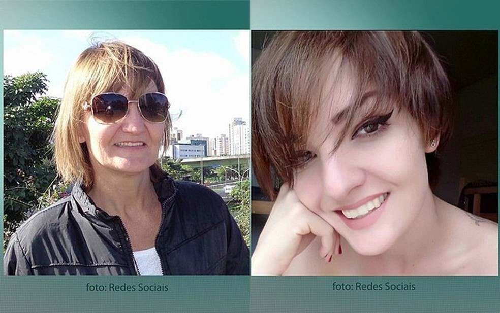 Maria Ilda Panas e Maira Panas morreram no acidente aéreo em que estava também o ministro do STF Teori (Foto: Redes sociais/reprodução)