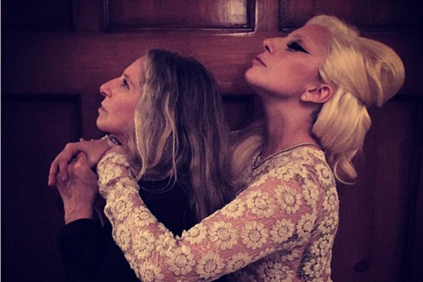 Barbra Streisand e Lady Gaga (Foto: Instagram)