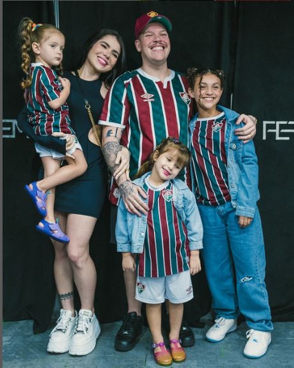 Ferrugem e família &mdash; Foto: rep/ instagram