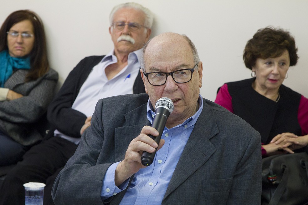Professor José Arthur Giannotti, em foto de 2014. — Foto: Marcos Santos / USP Imagens