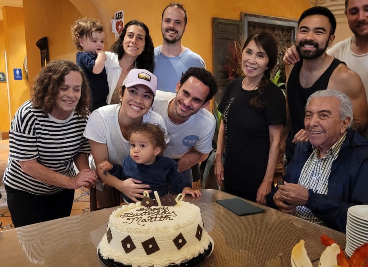 Mauricio de Sousa comemora em família aniversário de 2 anos de neto caçula, Martin (Foto: Quem)