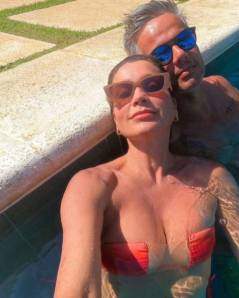 Flávia Alessandra e Otaviano Costa (Foto: Instagram)