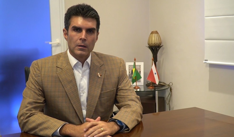 Helder Barbalho — Foto: Reprodução/TV Liberal