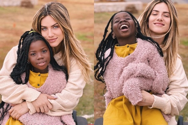 Giovanna Ewbank posa ao lado da filha, Titi Gagliasso, no aniversário de nove anos da menina (Foto: Reprodução/Instagram)