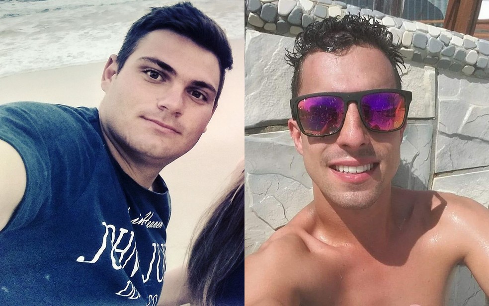 João Marcos Milan e Danilo Rodrigues morreram após caírem de cachoeira em MG — Foto: Arquivo pessoal
