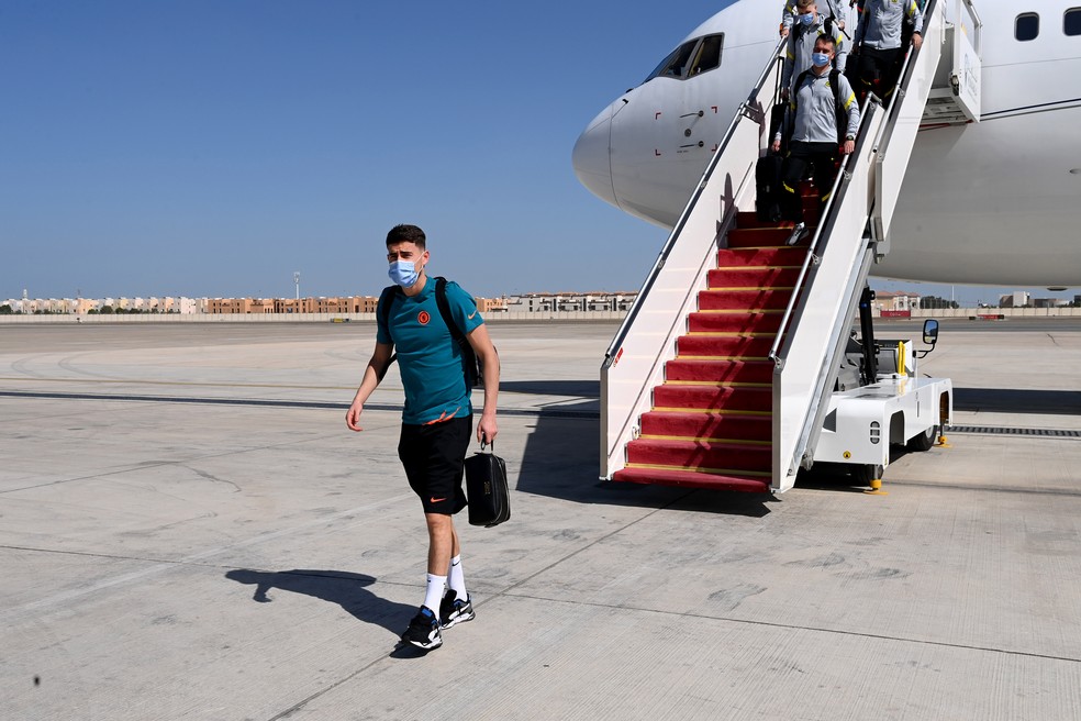 Chelsea chega em Abu Dhabi para a disputa do Mundial de Clubes