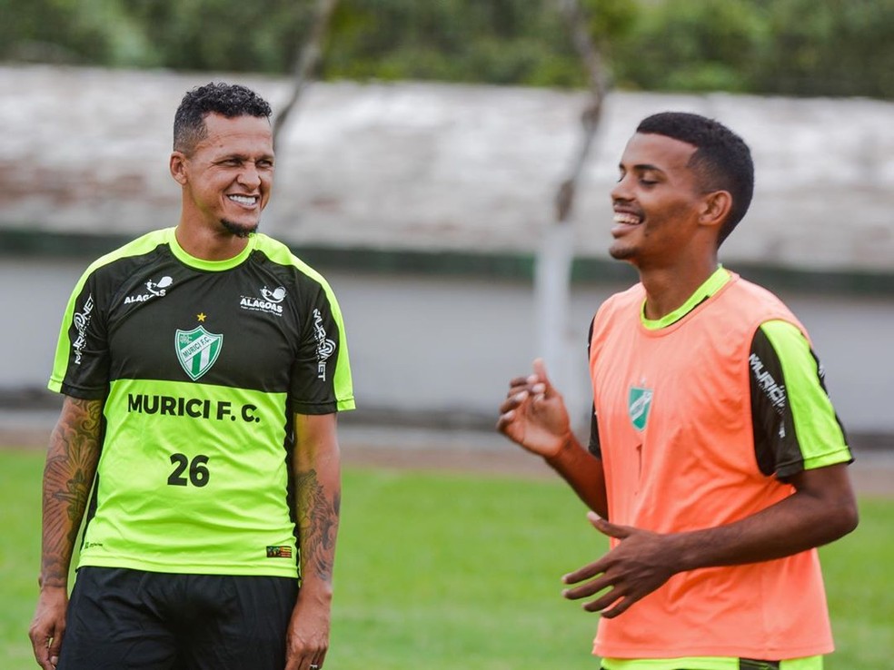 Souza, a principal contratação do Murici, é esperado na partida desta quarta — Foto: Jailson Colácio/ASCOM Murici