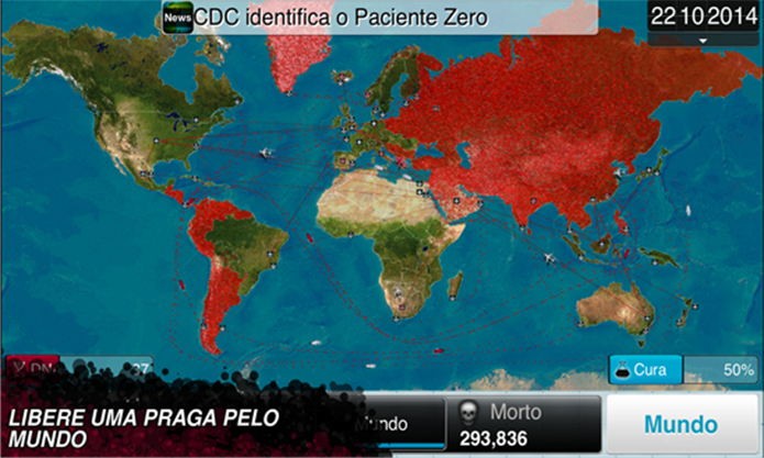 Plague Inc. é um game para Windows Phone no qual o jogador deve infectar a humanidade (Foto: Divulgação/Windows Phone Store)