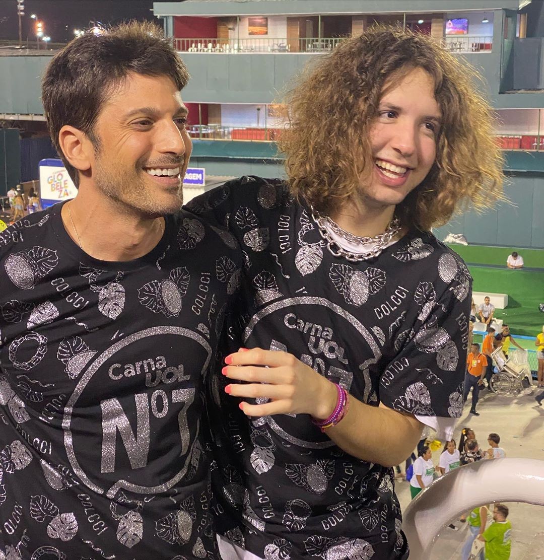 Marco Antonio Gimenez e Lucas Jagger (Foto: Reprodução / Instagram)