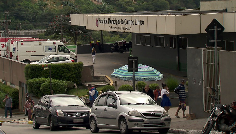 Atendimento no Hospital do Campo Limpo tem informações corretas mas é dificil localizar o serviço (Foto: TV Globo/Reprodução)