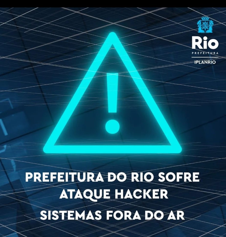 Datacenter da prefeitura do Rio sofre ataque hacker