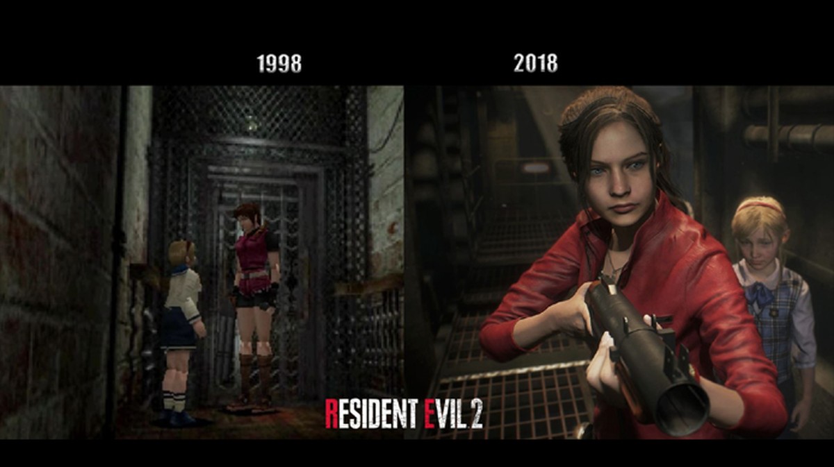 Capcom compara gráficos de Resident Evil 2 Remake com game ...