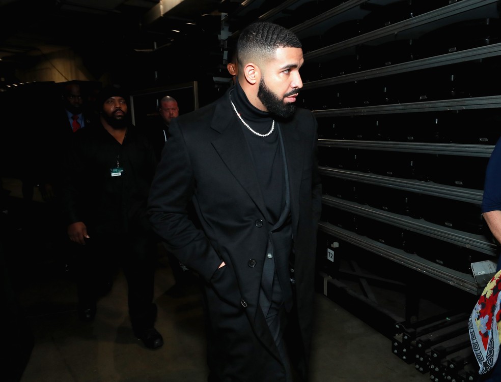 Drake no Grammy 2019  — Foto: Rich Fury / GETTY IMAGES NORTH AMERICA / AFP