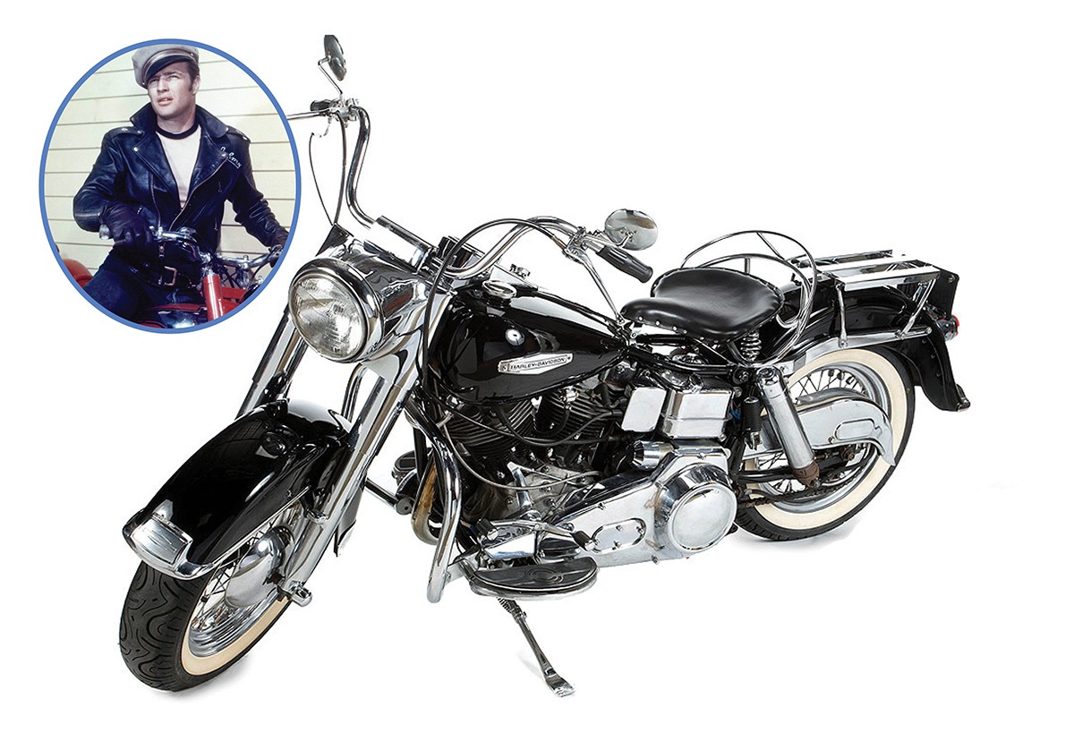 Harley-Davidson de Marlon Brando vai a leilão (Foto: Divulgação)