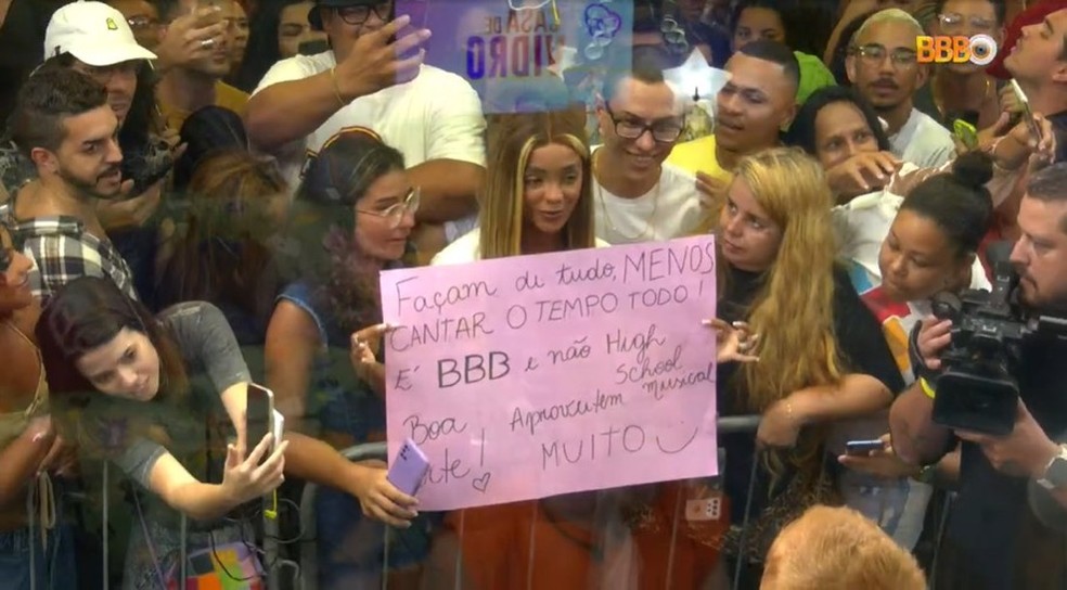 Brunna Gon&ccedil;alves visitou a Casa de Vidro do BBB 23 &mdash; Foto: Reprodu&ccedil;&atilde;o