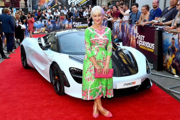 LONDON, ENGLAND - JULY 23: Helen Mirren attends the "Fast & Furious: Hobbs & Shaw" Special Screening at The Curzon Mayfair on July 23, 2019 in London, England. (Photo by Dave J Hogan/Getty Images) (Foto: Dave J Hogan/Getty Images)