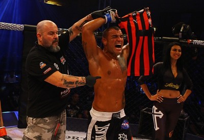 Leonardo Leleco Guimarães Imortal FC 1 MMA (Foto: Márcio Valle/Imortal FC) Leonardo Leleco Guimarães Imortal FC 1 MMA (Foto: Márcio Valle/Imortal FC)
