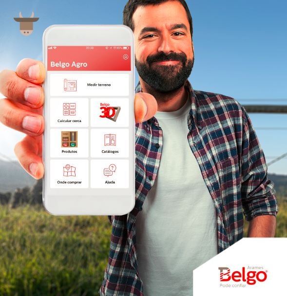 Lançado em maio, o APP Belgo Agro já cativou produtores rurais de todos os perfis (Foto: Divulgação) Lançado em maio, o APP Belgo Agro já cativou produtores rurais de todos os perfis (Foto: Divulgação)
