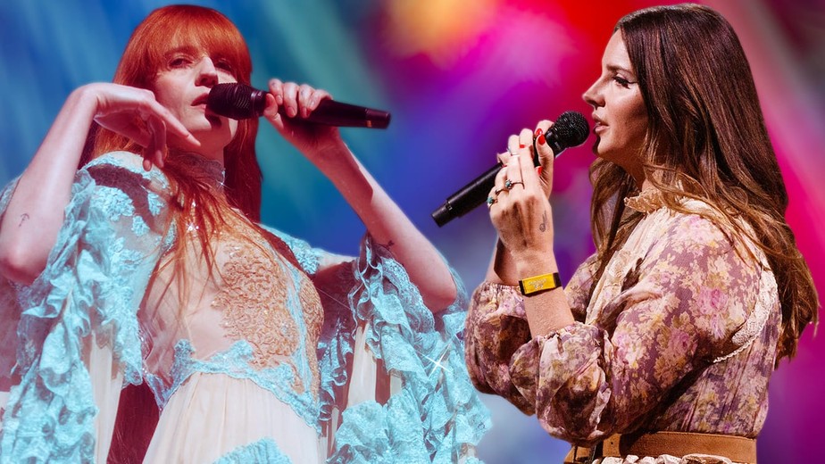 Florence Welch e Lana Del Rey