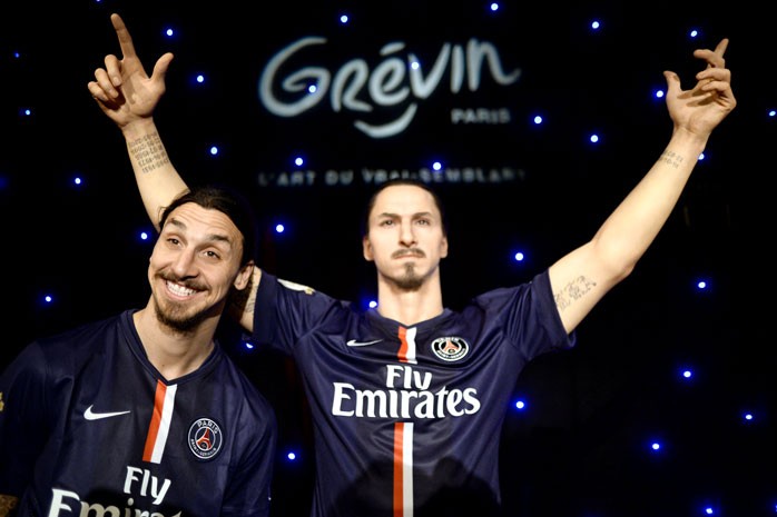 Ibra inaugura estátua em museu de cera | Blog Brasil Mundial FC