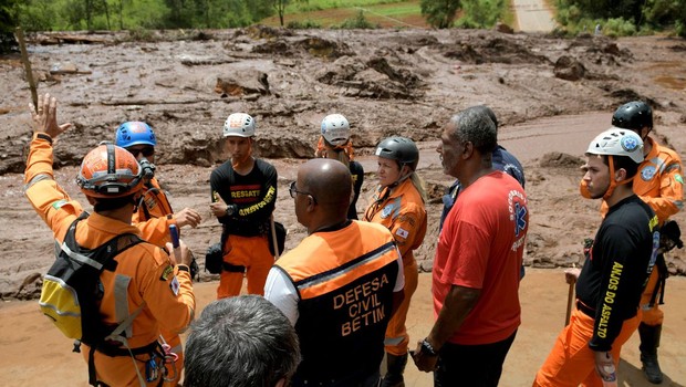 resgate, brumadinho, vale, minas gerais (Foto: Reprodução/Agência Brasil)