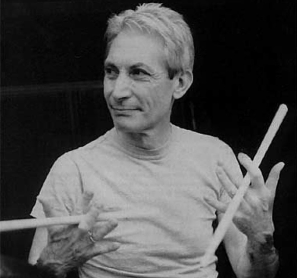 Charlie Watts — Foto: Reprodução/Instagram/TheRollingStones