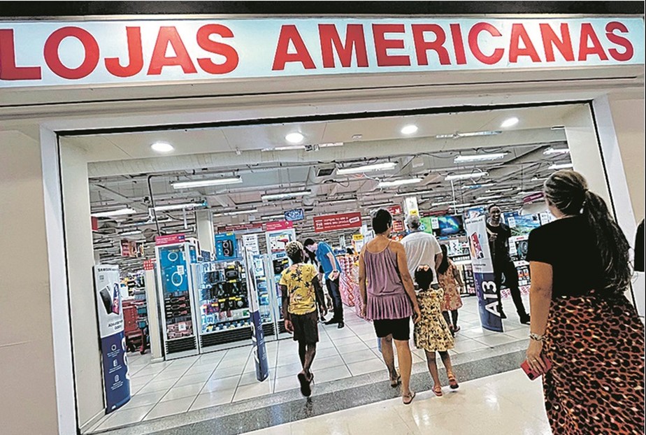 Loja da Americanas em shopping carioca: bancos provisionaram quase R$ 9 bilhões contra possível calote